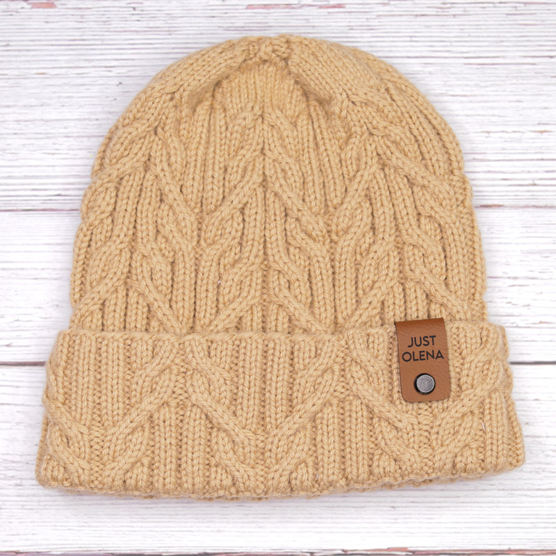 Caramel Knit Hat