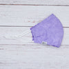 Zia with Purple Tie-Dye Reversible Mask